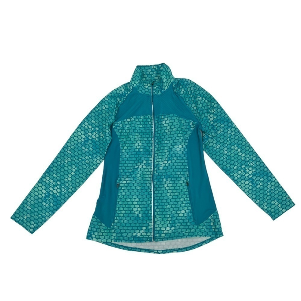 Champion Juno’s Teal Duo Dry Zip Up Jacket Size Medium Women’s